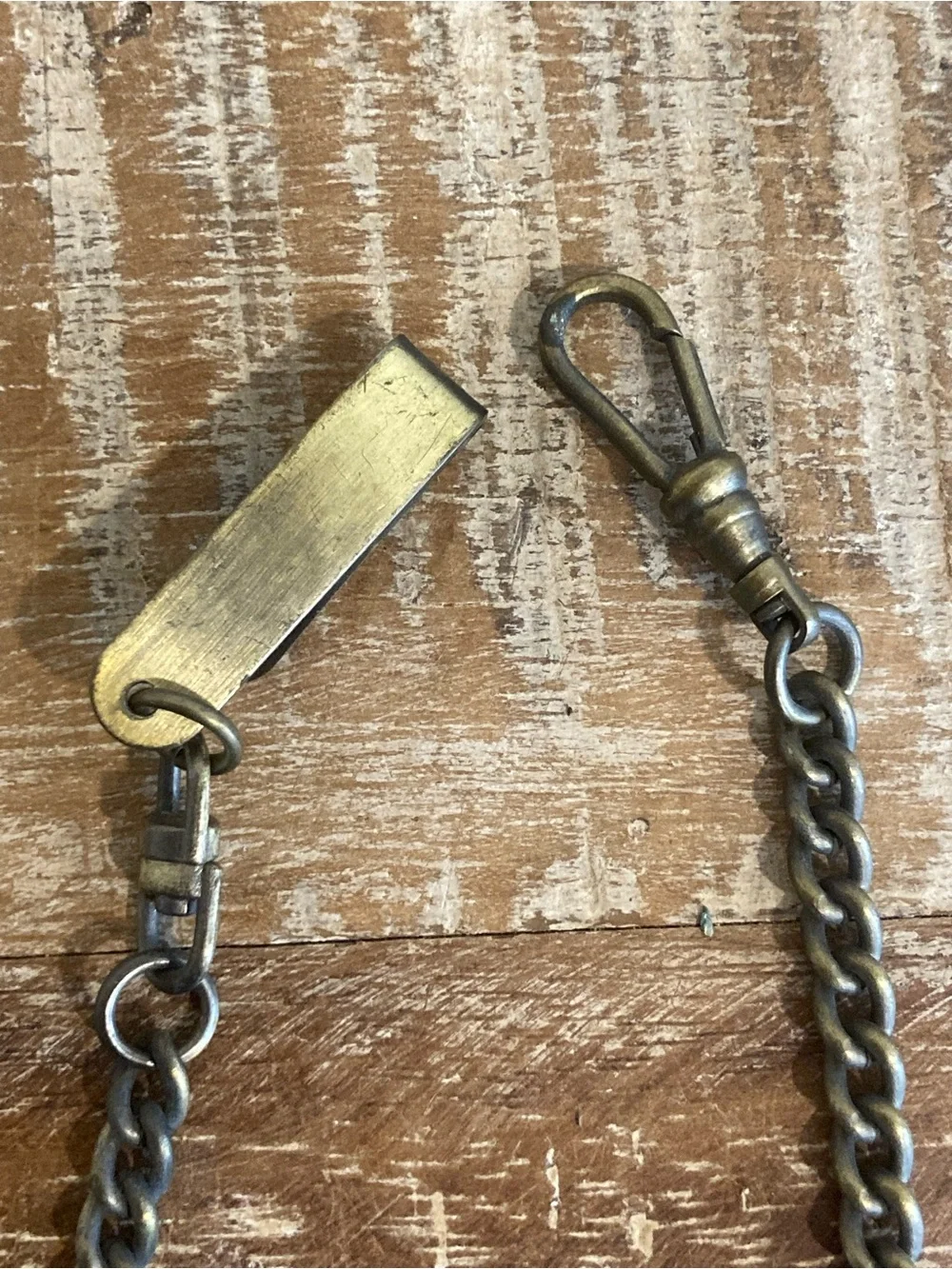 Brown Pocket Watch Chain